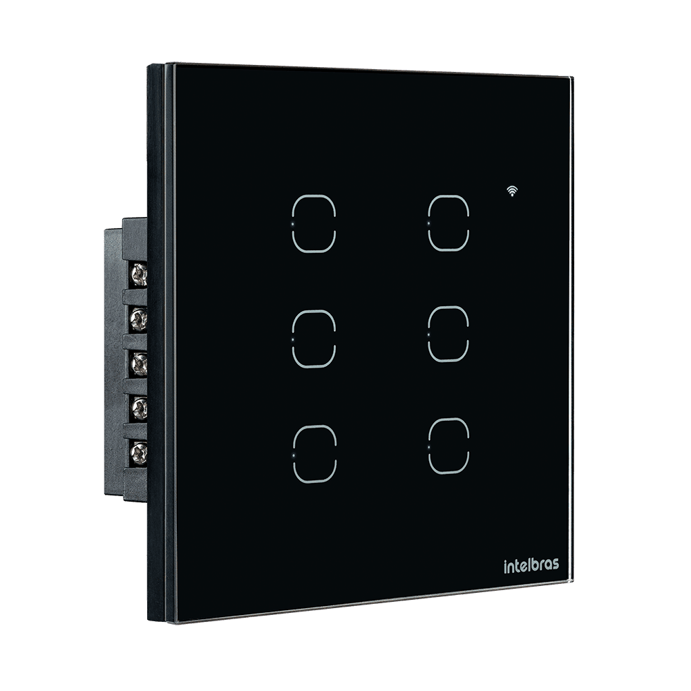 Interruptor Smart Wi-Fi Touch 6 teclas Intelbras - EWS 1006 - Imagem 3